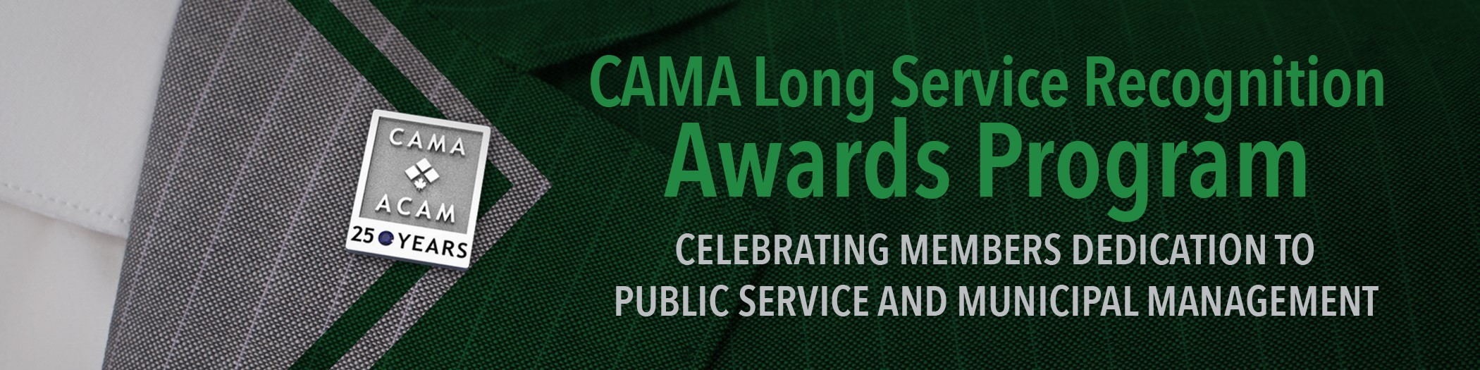 Long Service Award Banner English