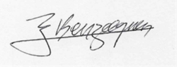 Jack Benzaquen Signature